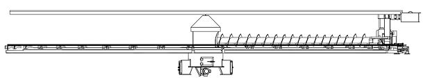 Externally Driven Bi-supported Extracting Screw