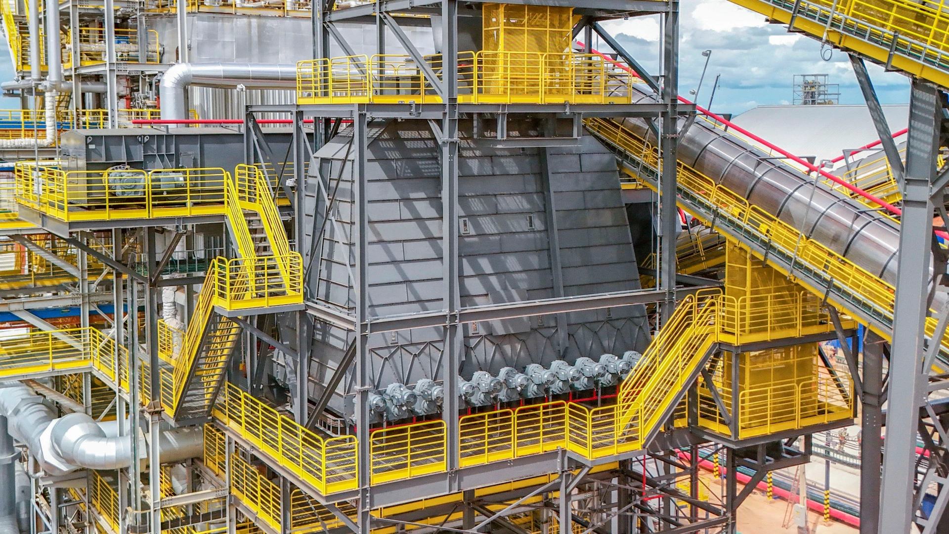 Distributor Lung Silo with Screws