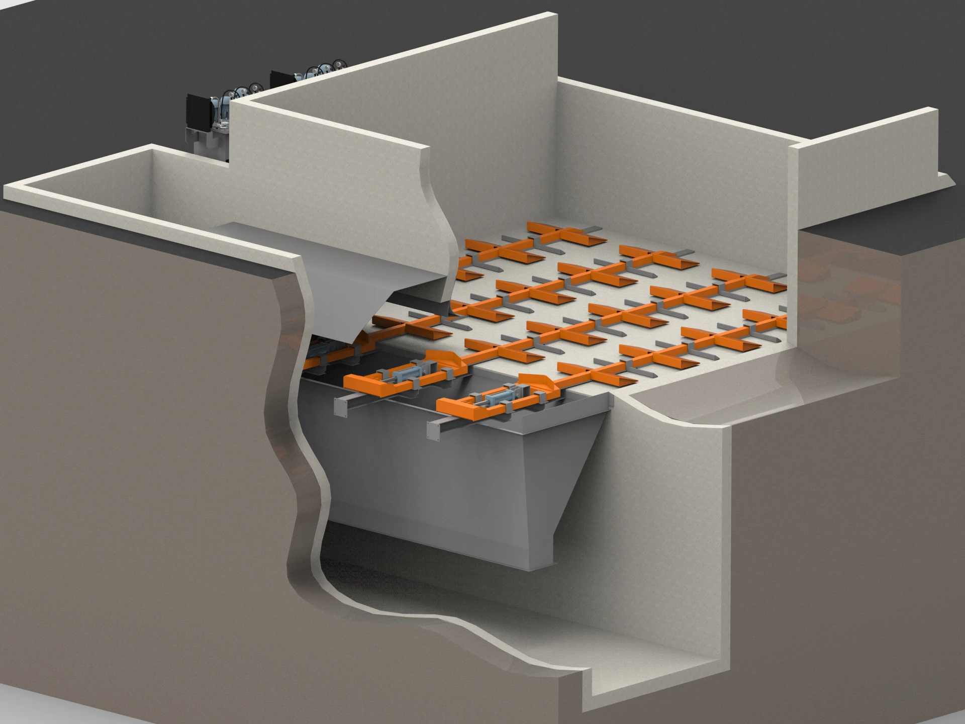 Moega de Fundo Móvel